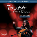 Savarez strenger til klassisk Gitarer Flamenco - sett, høy spenning (T50J)