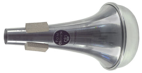 Tom Crown straight-sordin til basstrombone, aluminium