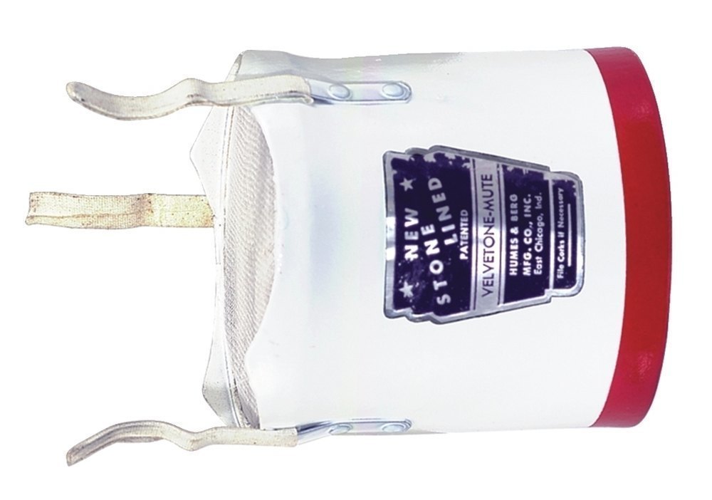 Humes & Berg Velvet-Tone 160A bucket-demper til trombone, 8"