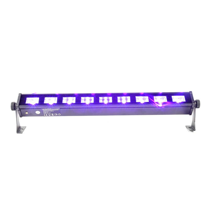 LIGHT4ME LED BAR UV 9 + HVID profesjonell lysdekorasjon 9x3W