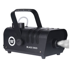 Light4Me Black 900 Røykmaskin 700W med kablet fjernkontroll