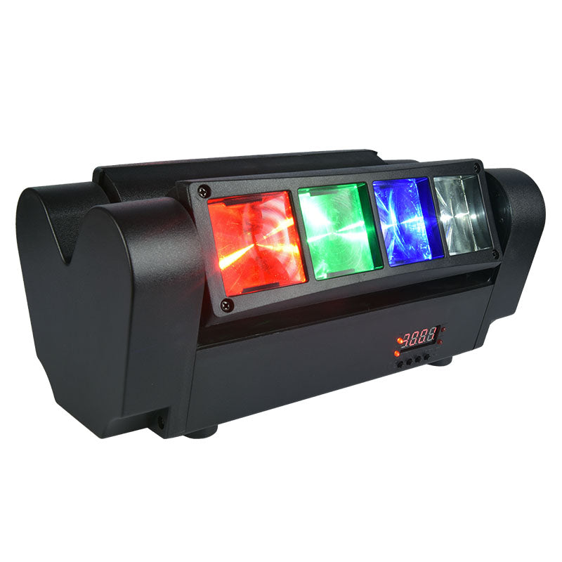 LIGHT4ME SPIDER MKII TURBO LED lyseffekt 8x3W RGBW