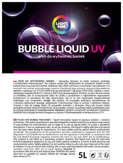 Light4Me Boblevæske UV-effekt 5L