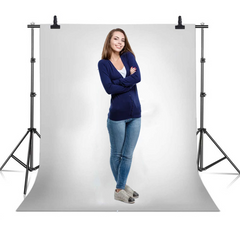 Bakgrunnsstativ – 200x200cm med cover og 4 klemmer