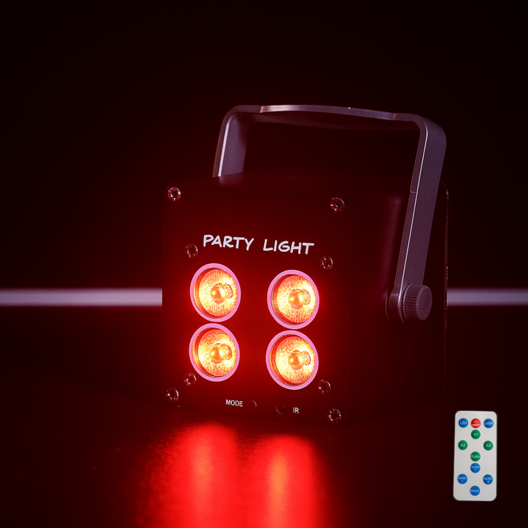 Light4Me 4x3W batterispot