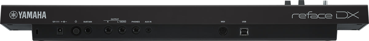 Yamaha Reface DX Synth Keyboard (svart)