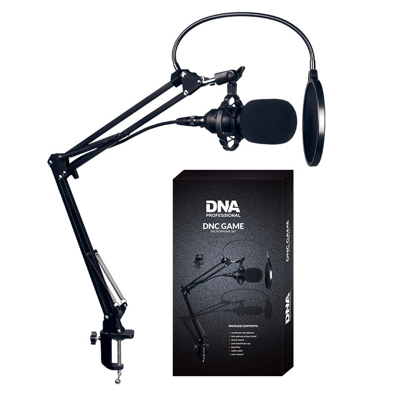 DNA DNC GAME XLR Kondensator Mikrofoner Kit