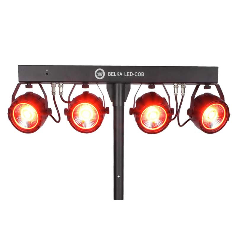 LIGHT4ME T-BAR LED COB PAR 4x30W stativdeksel