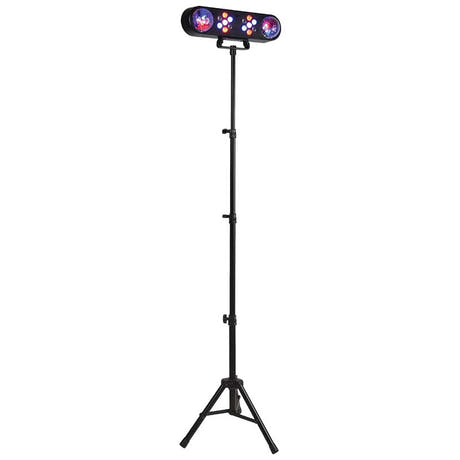 LIGHT4ME MAGIC BAR diskokugleeffekt LED PAR + stativ + fjernkontroll