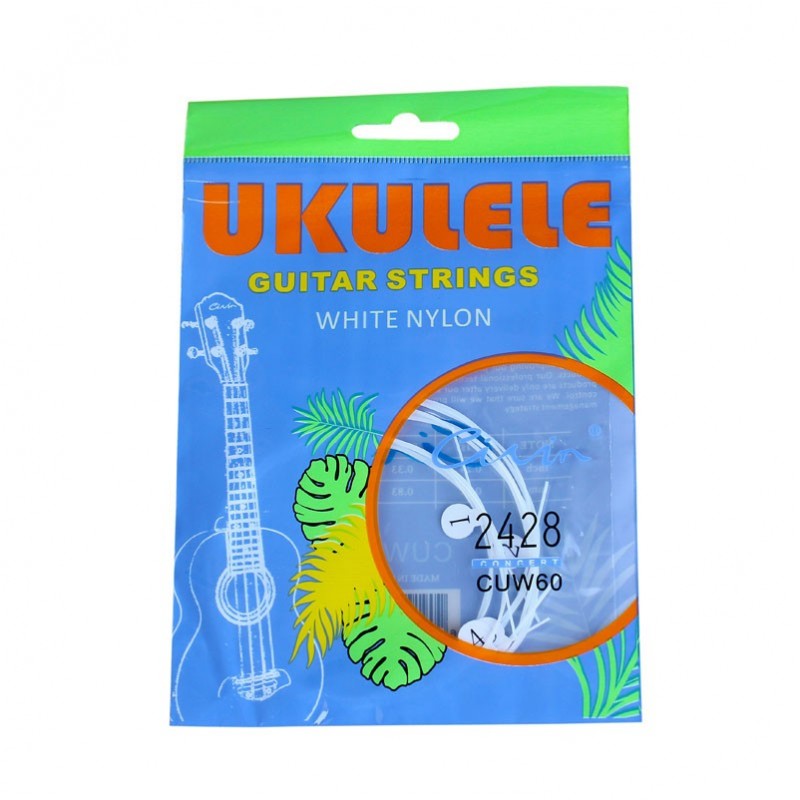 Civin NN US 2428 – Hvite ukulelestrengesett