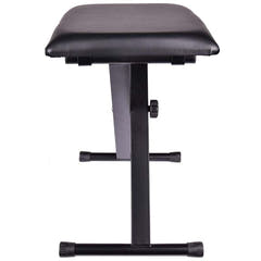 Keyboard- og Pianobenk i Metall, Sammenleggbar