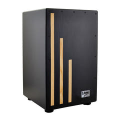 V-TONE Cajon med veske (svart)