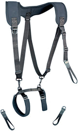 Neotech Tuba Harness XL, svart bæresele, 66 til 83,8 cm