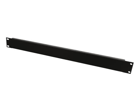 OMNITRONIC Front Panel Z-19U-shaped, steel, black 1U