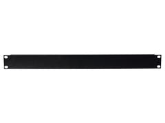 OMNITRONIC Frontpanel Z-19U-shaped, stål, svart 1U