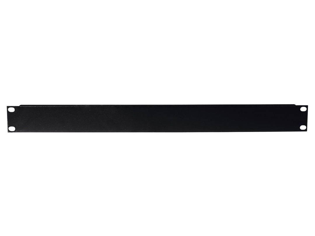 OMNITRONIC Frontpanel Z-19U-shaped, stål, svart 1U