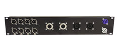 OMNITRONIC Frontpanel Z-19 8x D-Type/4xNL8/T 2U
