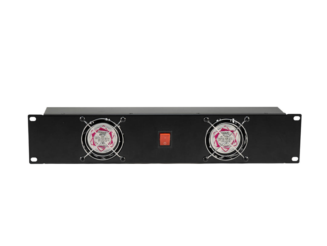 OMNITRONIC frontpanel Z-19 med 2 vifter, kablet 2U