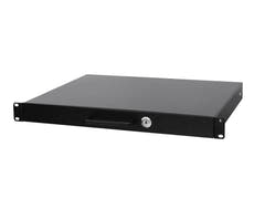 OMNITRONIC Rack Skuff med lås 1U