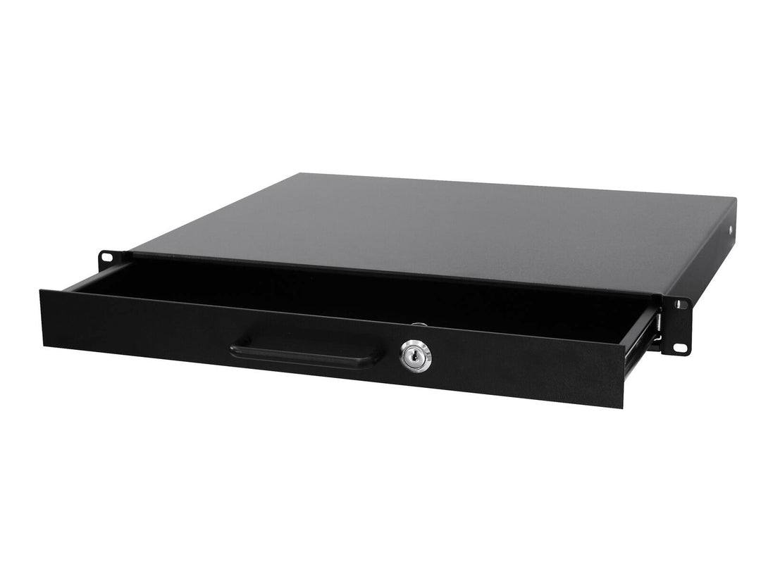 OMNITRONIC Rack Skuff med lås 1U
