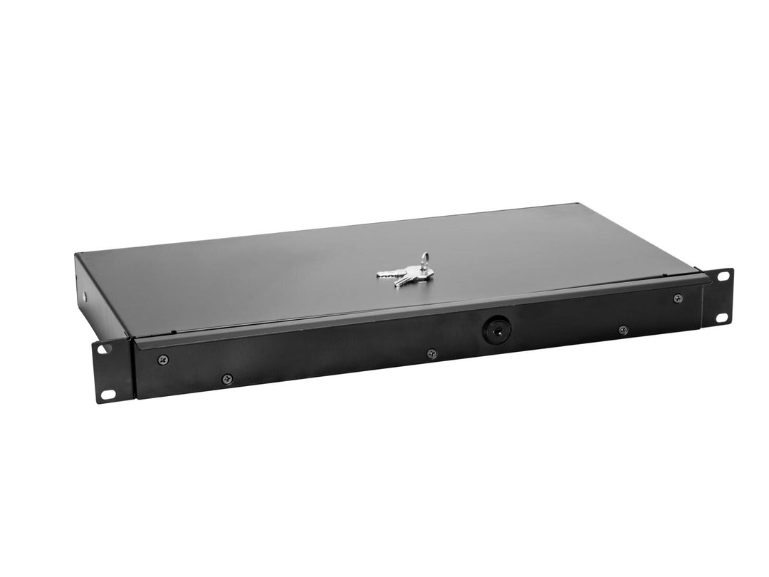 OMNITRONIC KE-1 rackskuff med lås 1U