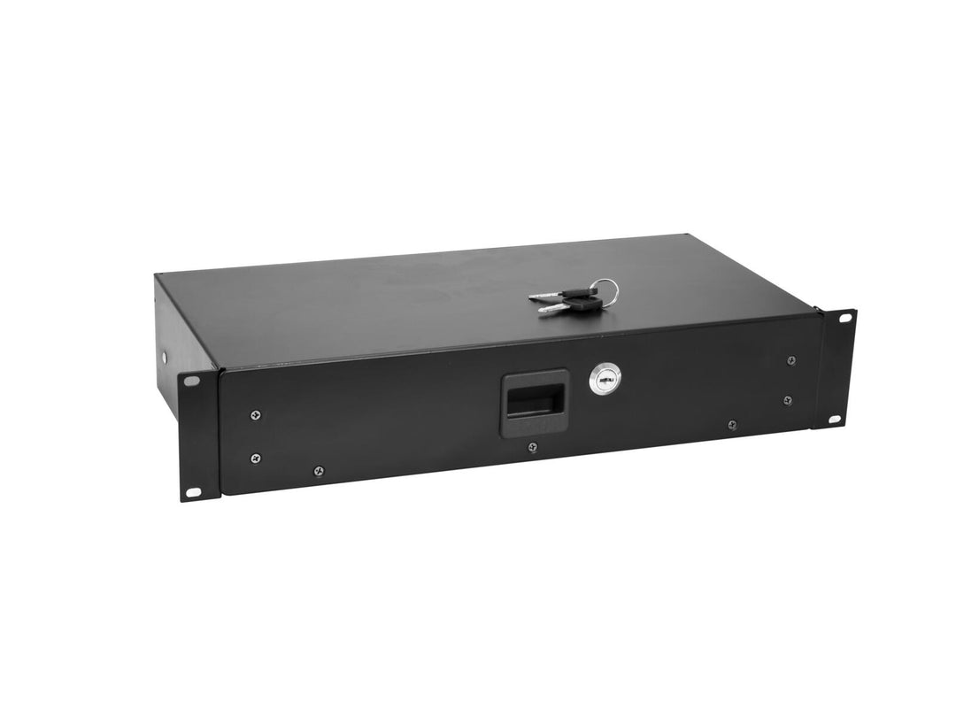 OMNITRONIC SN-2 rackskuff med lås 2U
