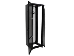 ROADINGER SSC-28 Steel Cabinet med glassdør 28U