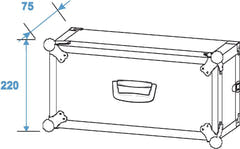 Effect rack (W:52 x 40 x 23cm)