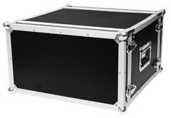 ROADINGER Effect Rack CO DD, 6U, 38cm dyp, svart
