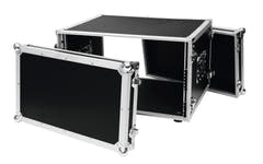 ROADINGER Effect Rack CO DD, 6U, 38cm dyp, svart