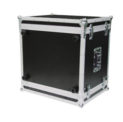 ROADINGER Effect Rack CO DD, 8U, 38cm dyp, svart