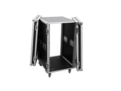ROADINGER forsterkerreol PR-2ST, 18U, 57cm med hjul