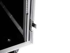 ROADINGER forsterkerreol PR-2ST, 18U, 57cm med hjul