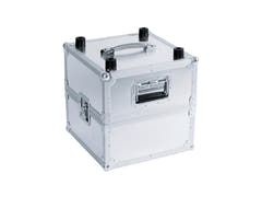 ROADINGER Record Case PRO ALU 50/50, glatt, 100LPs