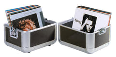 ROADINGER Record Case ALU 50/50, avrundet, bk