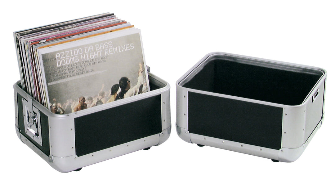 ROADINGER Record Case ALU 50/50, avrundet, bk