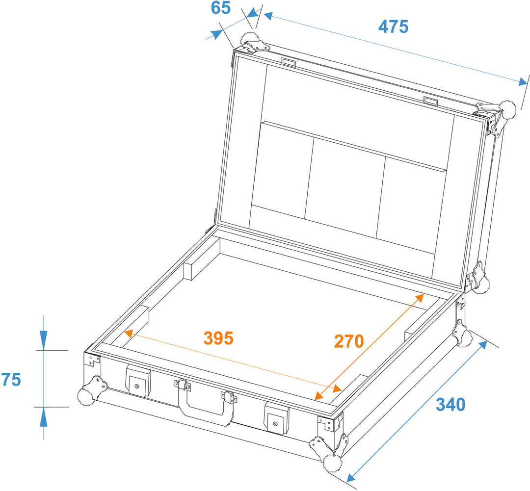 ROADINGER Laptop-etui LC-17