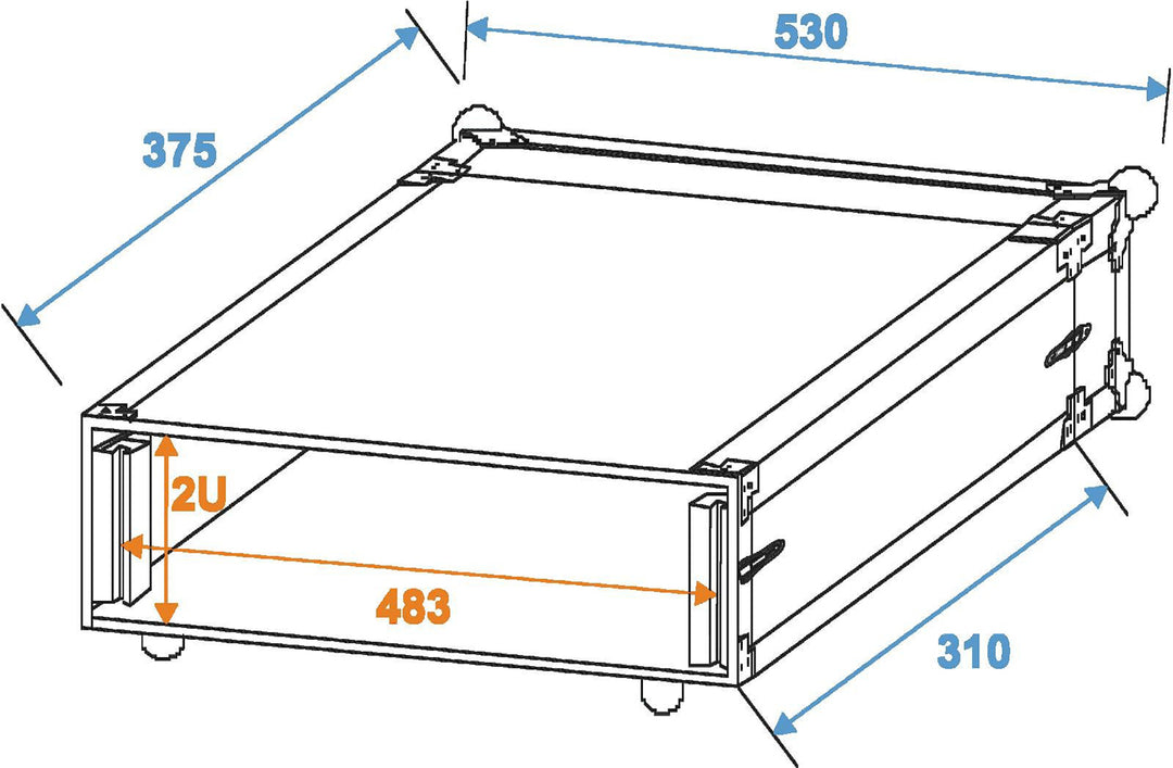 Flightcase for trådløse mikrofonsystemer