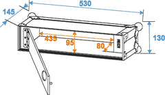 Flightcase for trådløse mikrofonsystemer