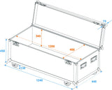 Eurolite Flightcase Pro m. hjul (120 x 40 x 40 cm)