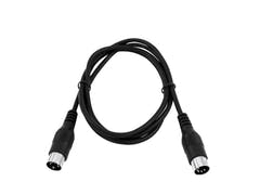 OMNITRONIC DIN-kabel 5-pinners MIDI 1.2m