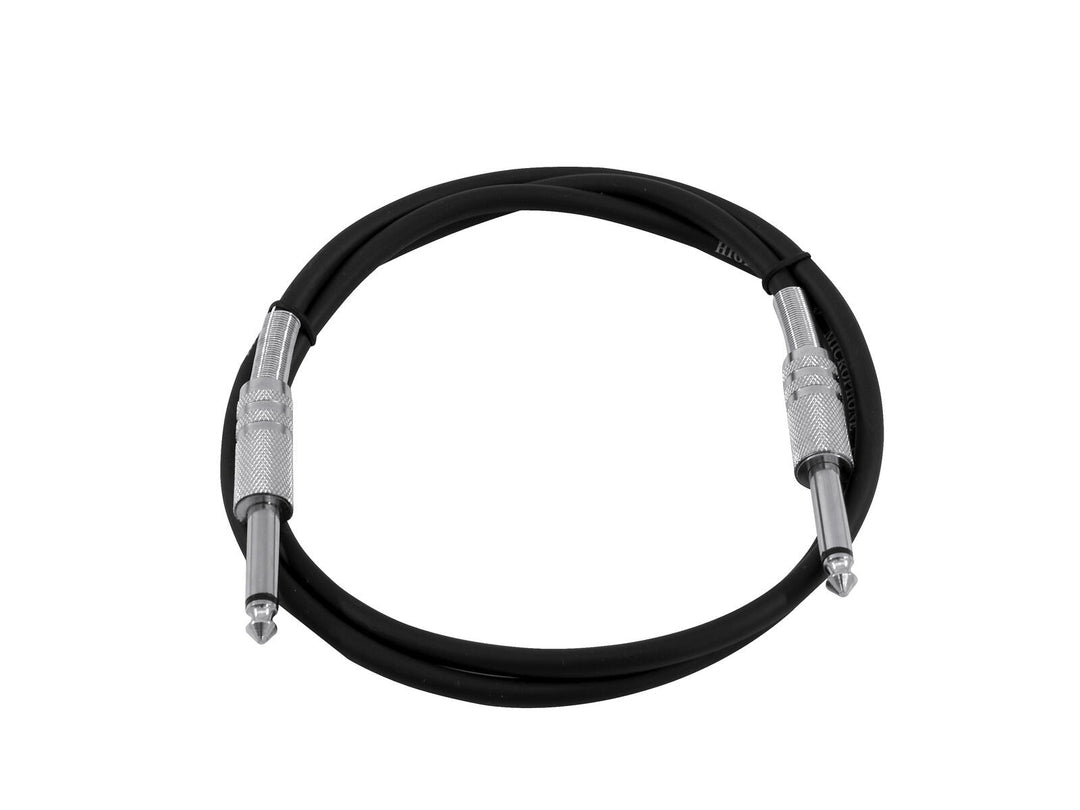 OMNITRONIC Jackkabel 6.3 mono 1m bk