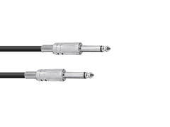 OMNITRONIC Jackkabel 6.3 mono 6m bk