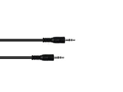 OMNITRONIC Jack-kabel 3,5 stereo 3m bk