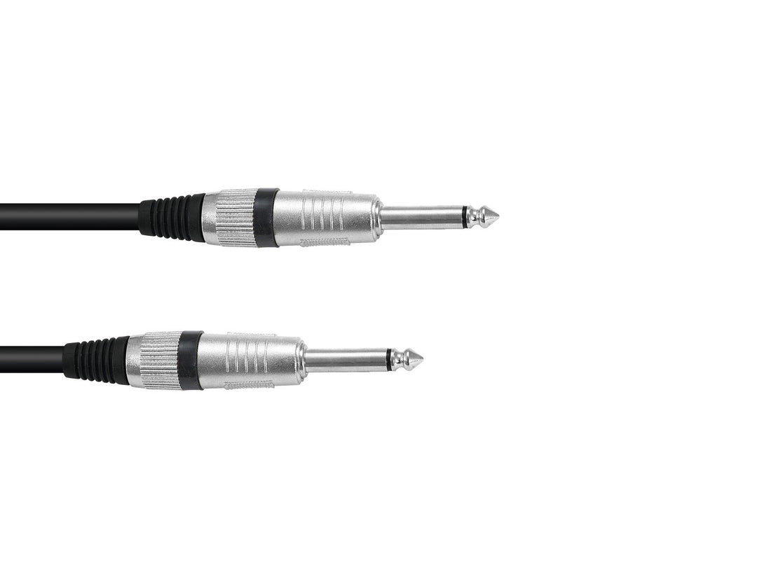 OMNITRONIC Jackkabel 6,3 mono 6m bk ROAD