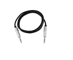 OMNITRONIC Jack-kabel 6.3 stereo 1m bk ROAD