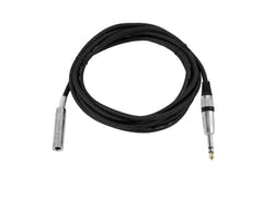 OMNITRONIC Jack forlengelse 6.3 stereo 3m bk