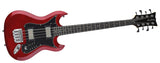 Hagstrom H8II 8-strengers Bass Vill Kirsebær Transparent