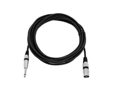 OMNITRONIC Adapterkabel XLR(M)/Jack mono 5 m bk
