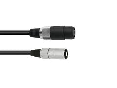 OMNITRONIC adapterkabel høyttaler(F)/XLR(M) 1m bk